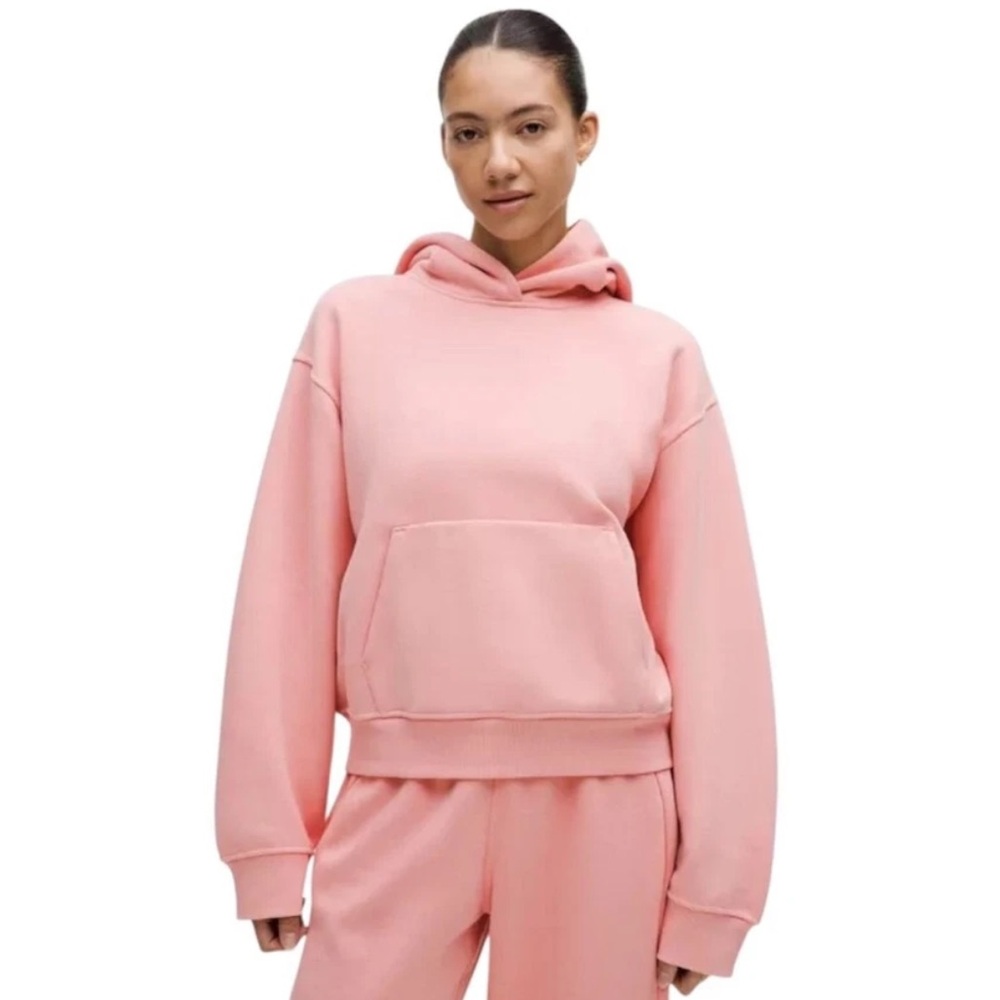 NWT Lululemon Steady State Oversized Hoodie Tea Rose Pink fits Size 2 4 6 XXS